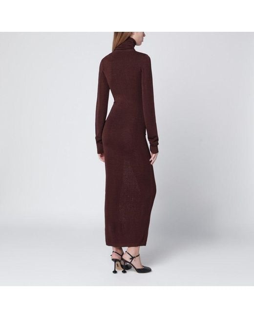 Entire studios Red Turtleneck Dress