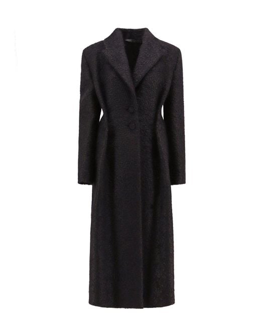 Givenchy Black Single-Breasted Coats