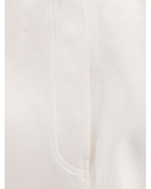 Camicia in cotone di Totême  in White