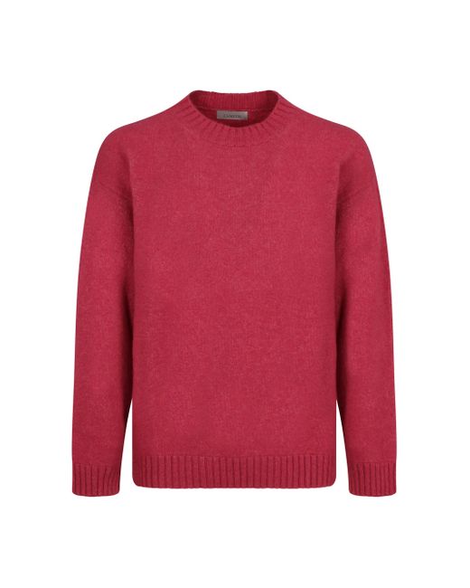 Laneus Red Pullover for men