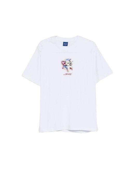 Awake Couture White Cotton T Shirts for men