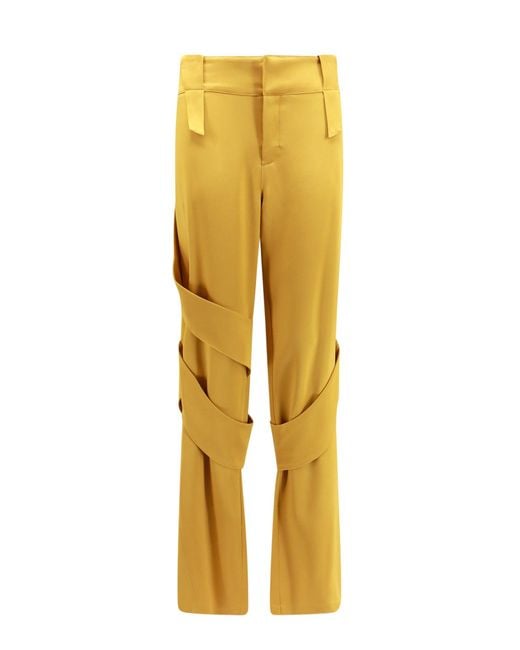 Blumarine Yellow Trouser
