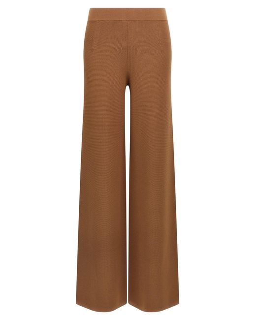 Marzia Pantaloni Marrone-Donna di Max Mara in Brown