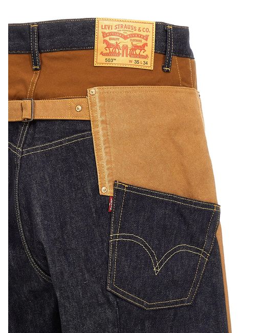 Junya Watanabe Brown Jeans X Levi's Pants for men
