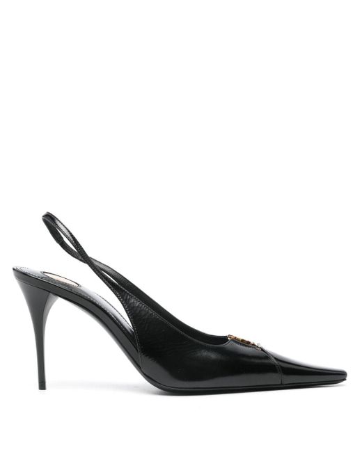 Saint Laurent Black Low Shoes