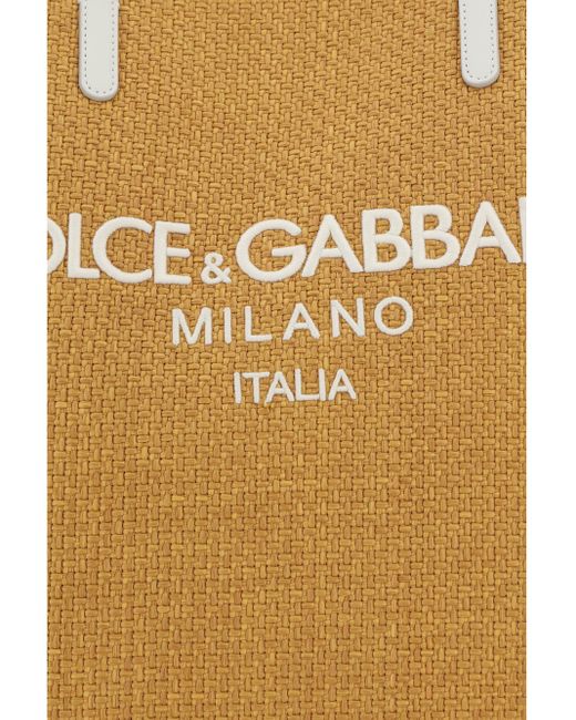 Dolce & Gabbana Natural Shopping Bag