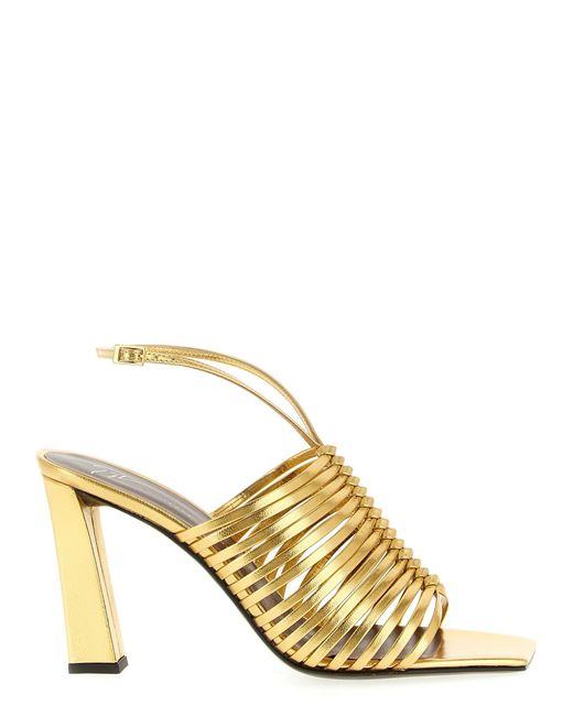 Giuseppe Zanotti Metallic Savoia Sandals