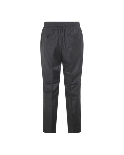 Trousers Blacks And Greys-Uomo di AMI da Uomo