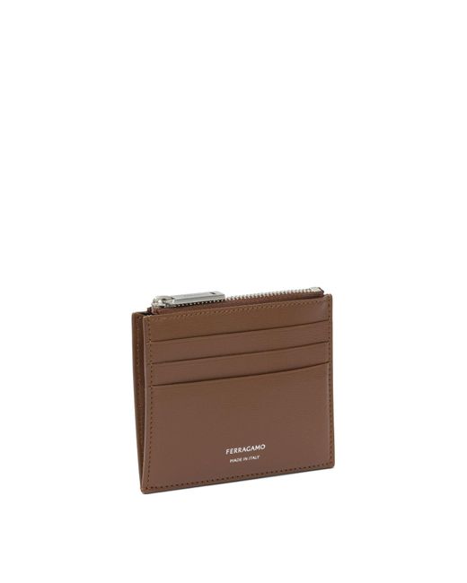Ferragamo Brown Wallets & Card Holders for men