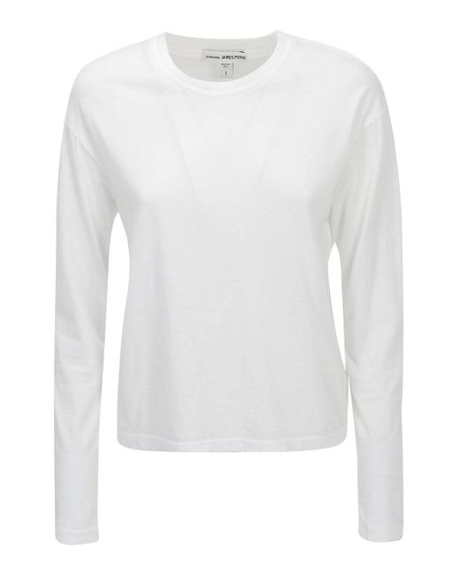 James Perse White T-shirts