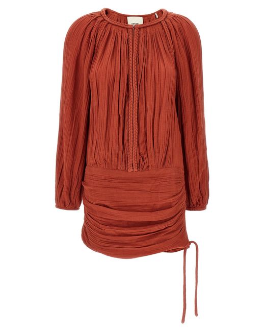 Isabel Marant Red 'Jaoni' Dress