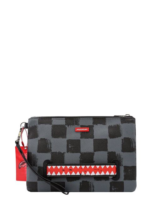 Sprayground Clutch in Gray for Men Lyst