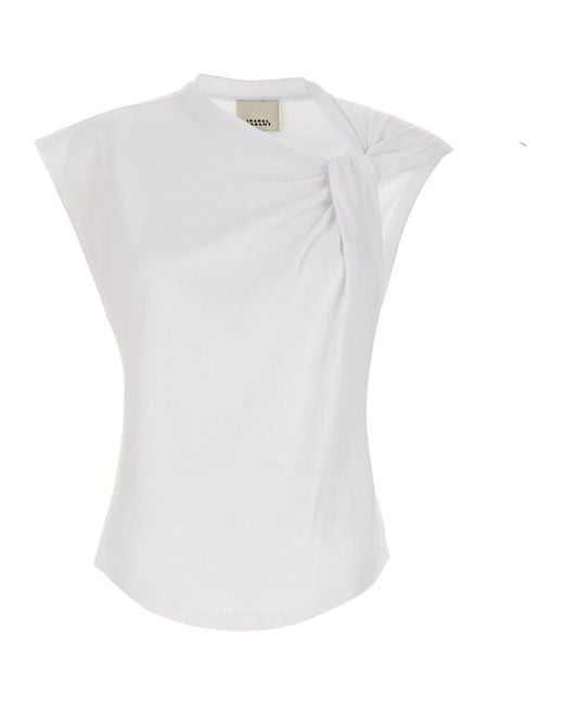 Isabel Marant White Nayda T-shirt