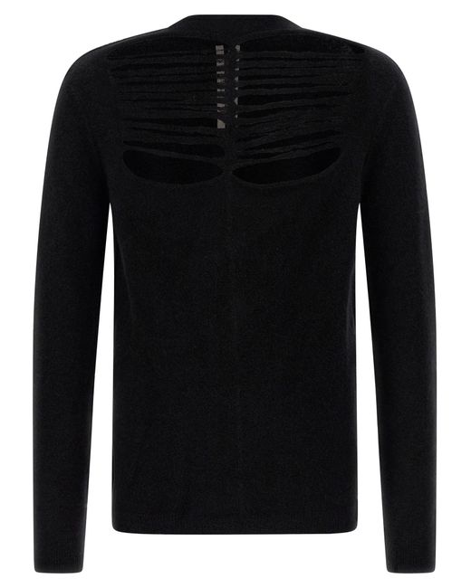 Maglioni Nero-Uomo di Rick Owens in Black da Uomo