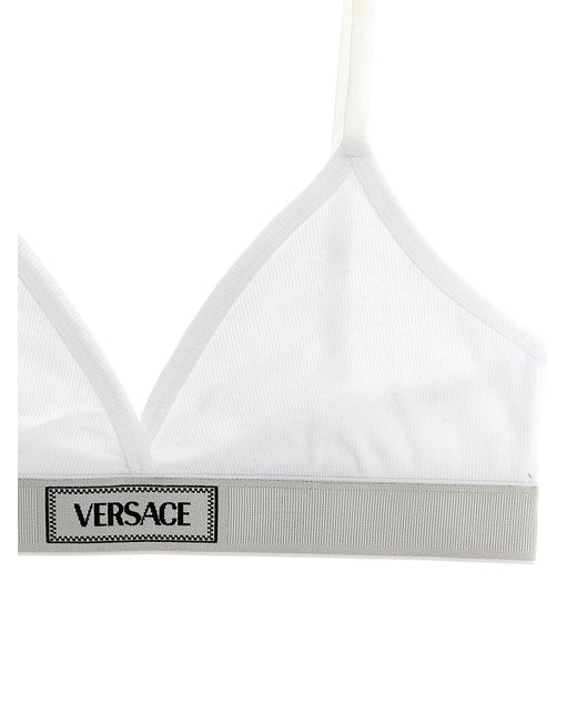 Versace White 90s Vintage Underwear, Body