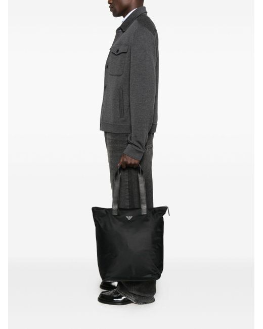 Set Bag Da Shopping di Emporio Armani in Black da Uomo