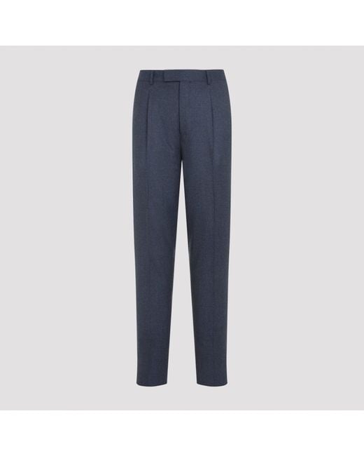 Zegna Blue Regular & Straight Leg for men
