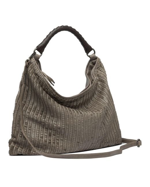 Giancarlo Nevola Gray Shoulder Bags