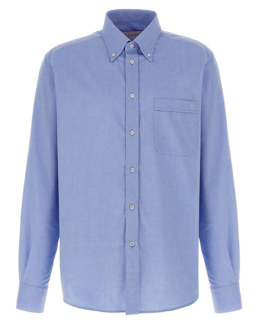 Camicie Celeste-Uomo di Valentino Garavani in Blue da Uomo