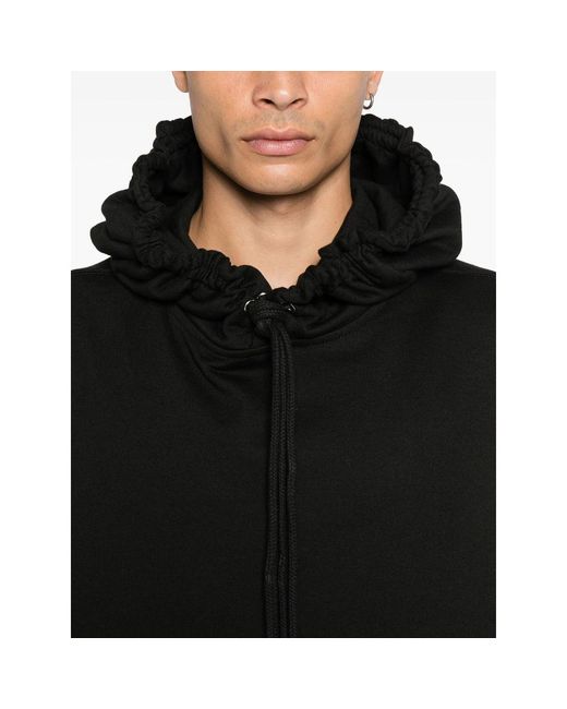Dries Van Noten Black Cotton Sweatshirts for men