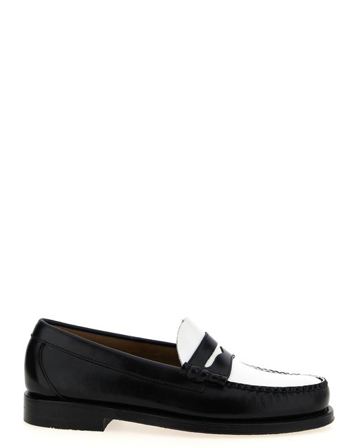 G.H.BASS Black 'Weejuns Larson' Loafers for men