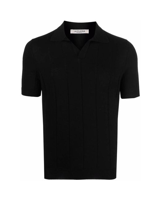 Maglioni Cotone-Uomo di Fileria in Black da Uomo