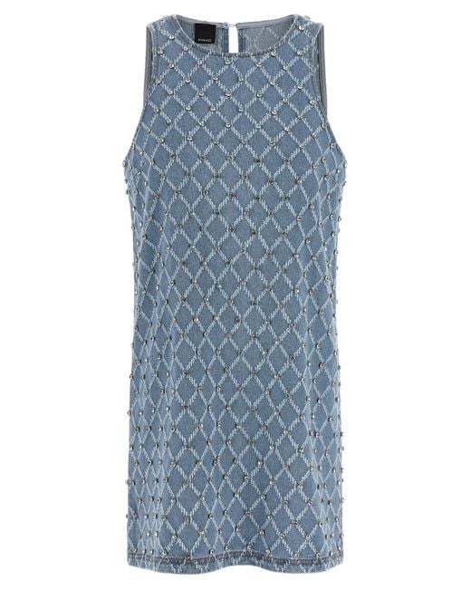 Pinko Blue Amorino Dresses Light