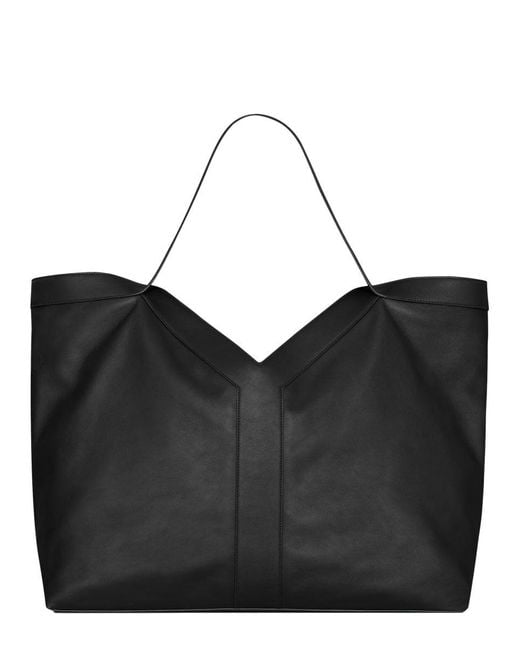Saint Laurent Black Tote Bag "Y" Large for men