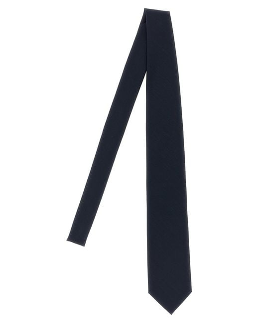 Brioni Blue Silk Tie for men