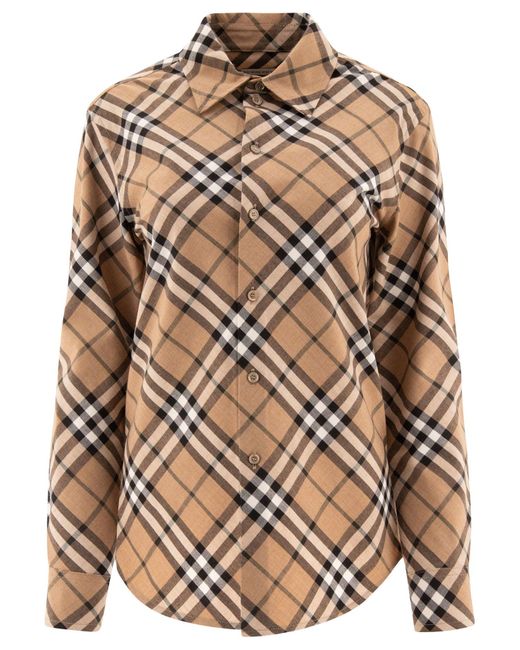 Burberry Brown Shirts