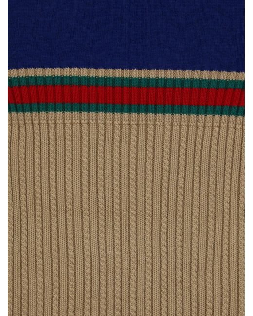 Gucci Blue Sweater For Boy