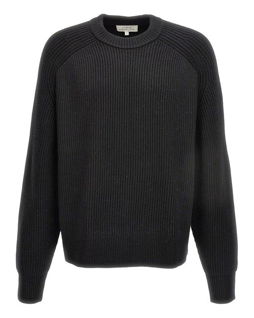 Studio Nicholson Black Arum Sweater for men