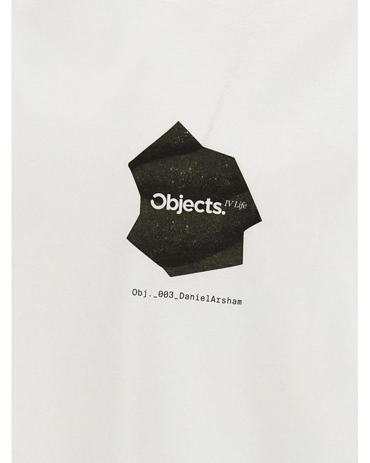 Objects IV Life White Thought Bubble Spray T-shirt for men