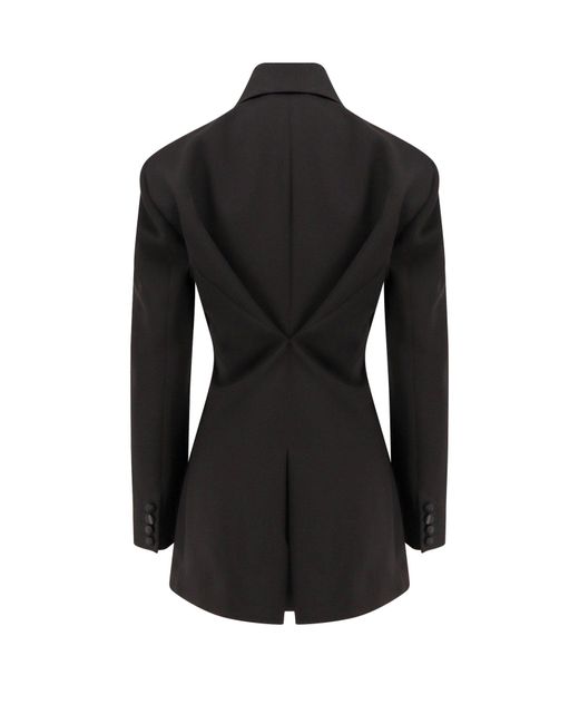 Givenchy Black Tuxedo Balzer With Satin Lapel