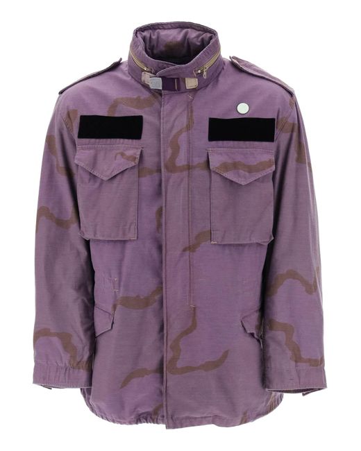 OAMC Purple Field Jacket for men