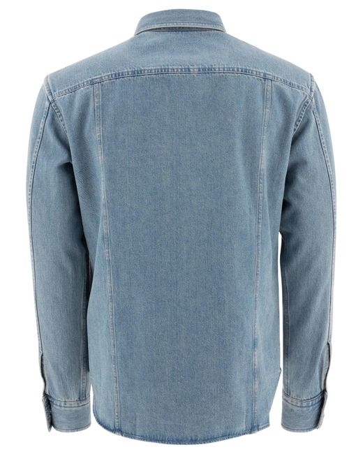 Tom Ford Blue Classic Cotton Shirt for men