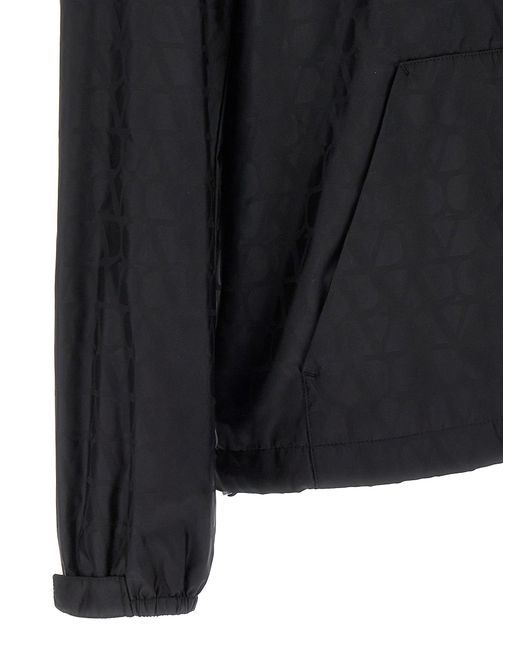 Toile Iconographe Giacche Nero di Valentino Garavani in Black da Uomo