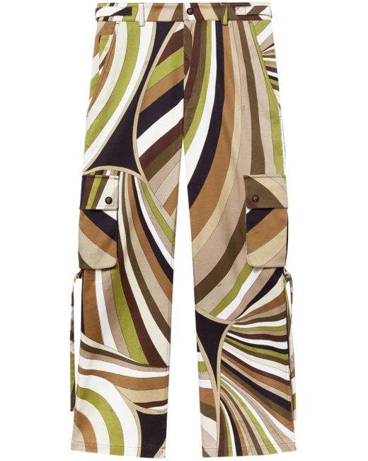 Emilio Pucci White Trousers for men