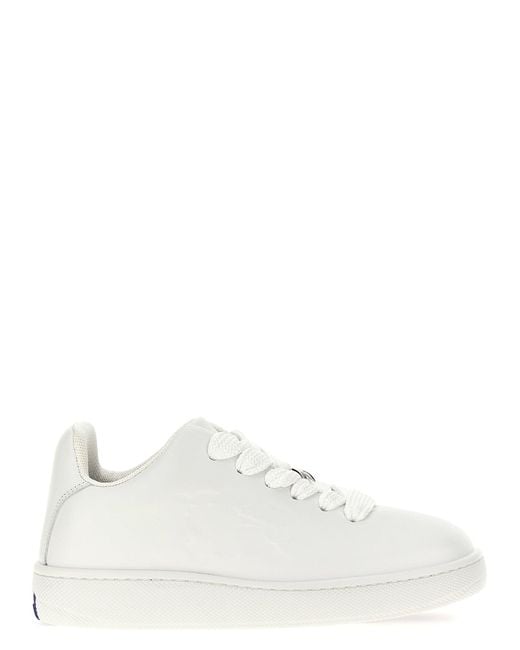 Sneakers "Box" di Burberry in White da Uomo
