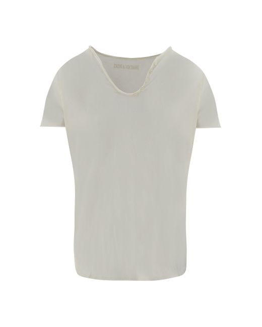T-Shirt di Zadig & Voltaire in Pink