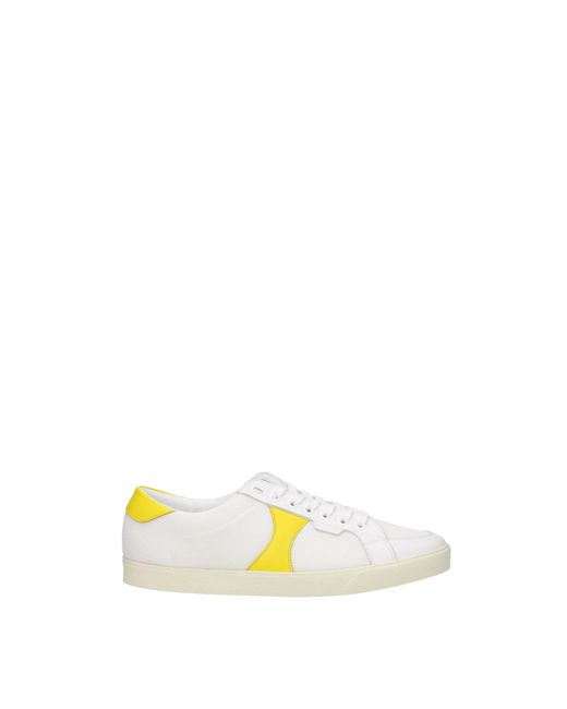 Céline Sneakers Fabric Yellow for men