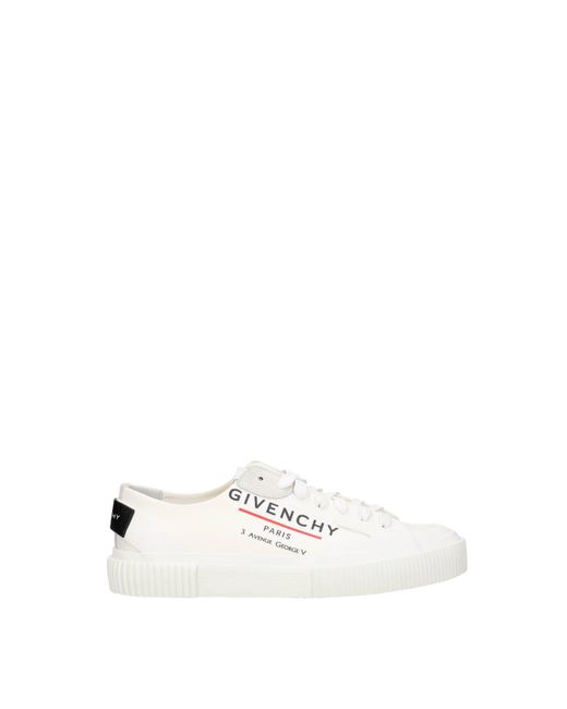 Givenchy Sneakers Fabric Beige Off White for men