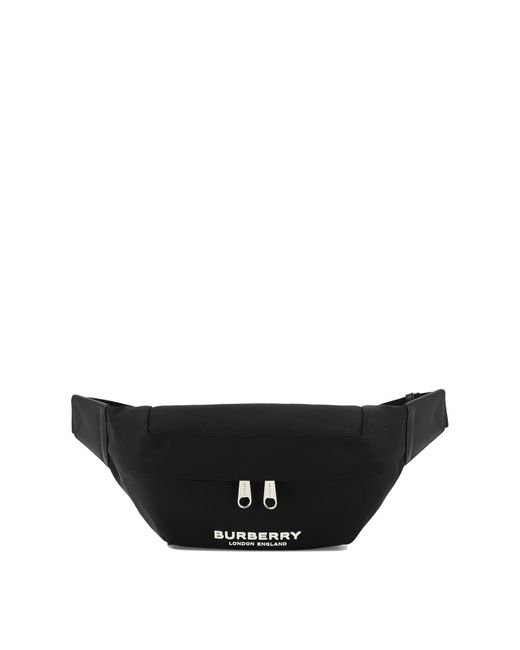 Burberry Black "Sonny" Belt Bag for men