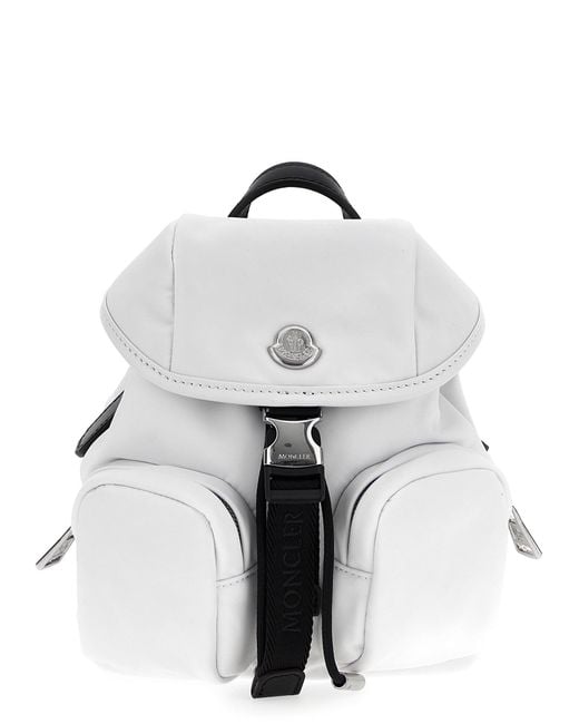 Moncler White Mini Trick Crossbody Bags