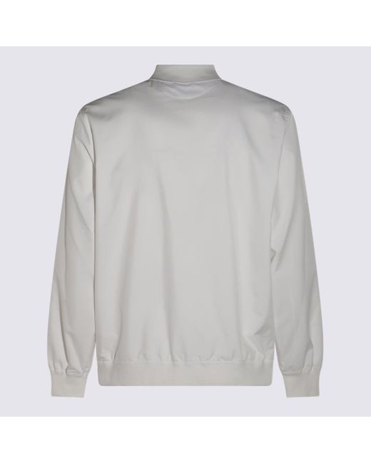 Brunello Cucinelli Gray Sweaters Light And Natural for men