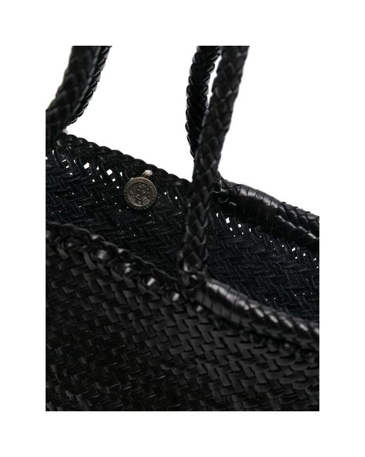 Dragon Diffusion Black Tote Bags