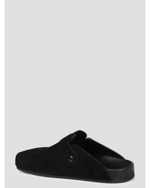 Balenciaga Black Sunday Flat Shoes for men