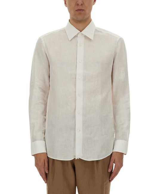 Shirt "L-Hays-Kentw-C-252"-Uomo di Boss in White da Uomo
