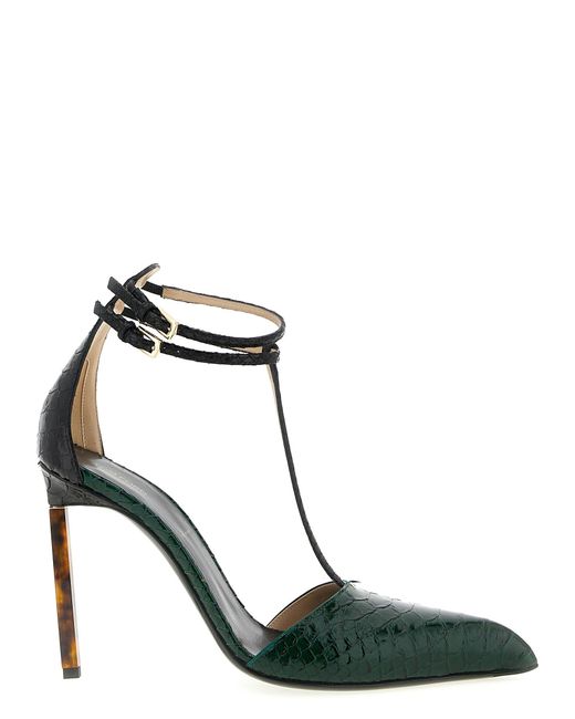 Tom Ford Black T Strap Pumps