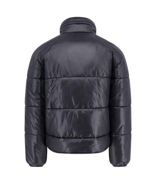 Saint Laurent Blue Cassandre Padded And Quilted Nylon Jacket for men